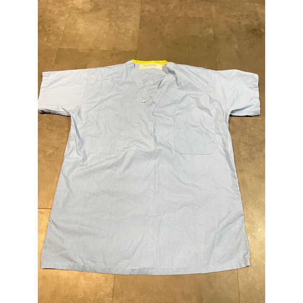 Fashion Seal Healthcare Light Blue Scrub Top Medical Uniform Shirt B-85